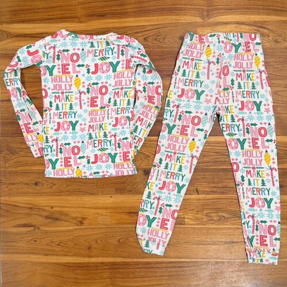 Kids The Children’s Place PJ Place Christmas Pajama Set Size 5T - Picture 4 of 7